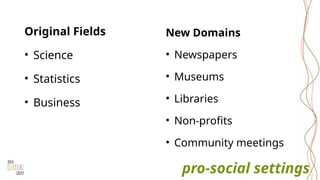 Community Data - Engaging People with More Than Charts | PPTX