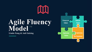 1
NYC SCRUM USER GROUP
Dec 14th 2017.
Agile Fluency
ModelLinda Fung & Anil Jaising
Focus on
Value
Optimize
Value
Deliver
Value
for Systems
TM
Optimize
 