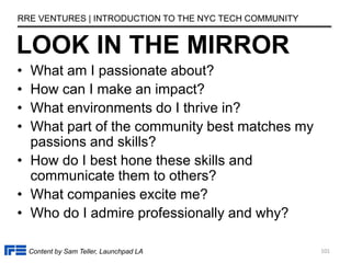 The Guide to NYC Tech  Slide 102