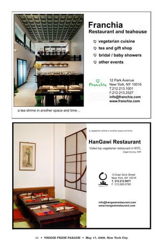 NYC Veggie Pride Flyer