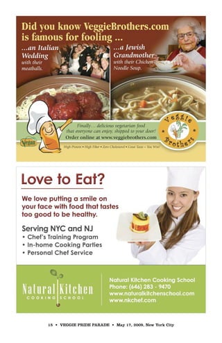NYC Veggie Pride Flyer