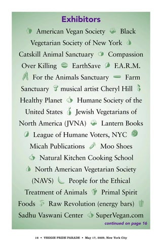 NYC Veggie Pride Flyer