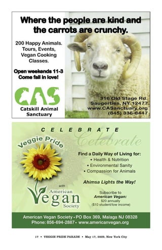 NYC Veggie Pride Flyer