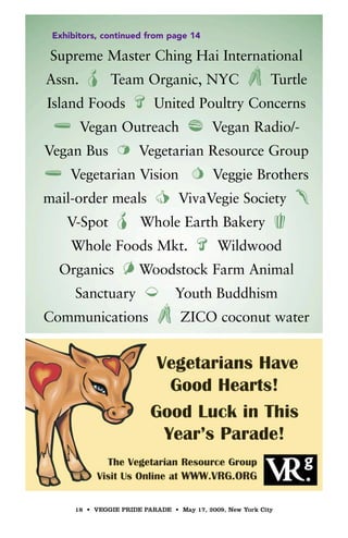NYC Veggie Pride Flyer