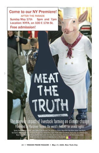 NYC Veggie Pride Flyer