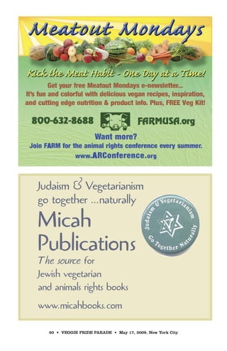 NYC Veggie Pride Flyer