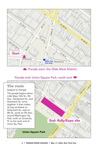 NYC Veggie Pride Flyer