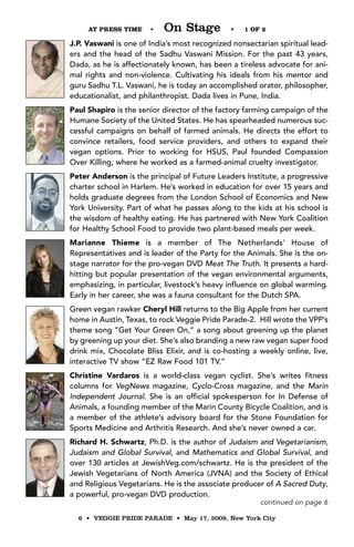 NYC Veggie Pride Flyer