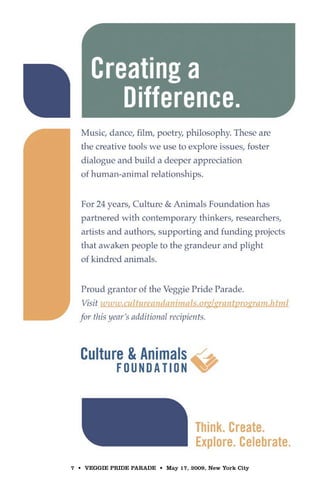 NYC Veggie Pride Flyer