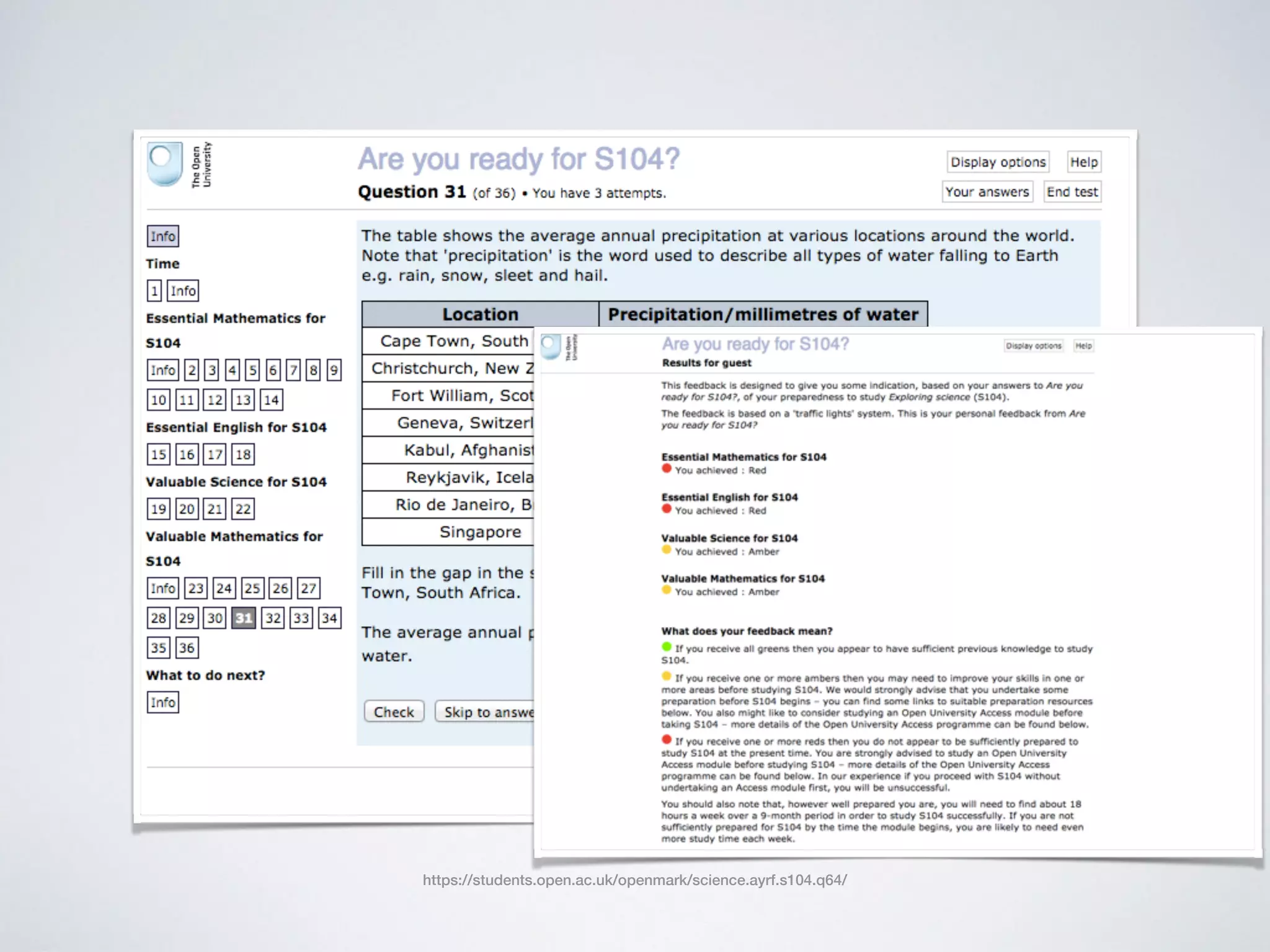 implications for 
FACULTY & STAFF 
https://students.open.ac.uk/openmark/science.ayrf.s104.q64/ 
 