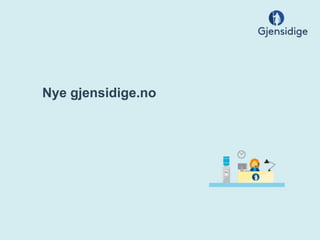 Nye gjensidige.no
 