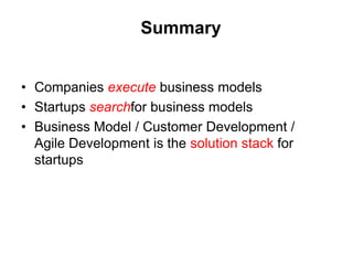  Known business modelStartups Protect Mavericks, Companies Fire MavericksThe Execution of the Business ModelScalableStartupTransitionLarge CompanyPains in the butt