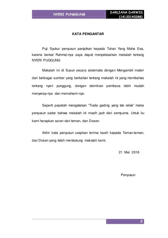 Makalah Nyeri Punggung