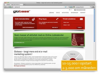 10-15.000 i opstart
2-3.000 om måneden
 