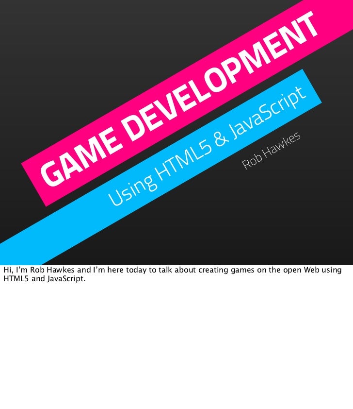NY HTML5 - Game Development with HTML5 & JavaScript - 