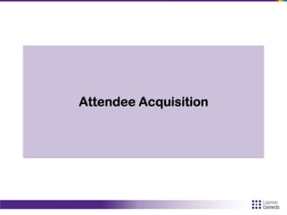 Attendee Acquisition
 