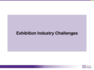 Exhibition Industry Challenges
 