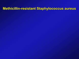 Methicillin-resistant Staphylococcus aureus
 