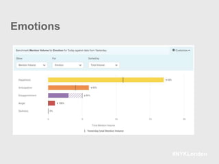#NYKLondon
Emotions
 