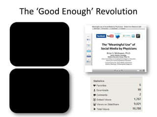 The ‘Good Enough’ Revolution
 