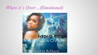 When its Over(Emotional)

 