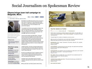 Social Journalism on Spokesman Review 