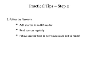 Practical Tips – Step 2 
