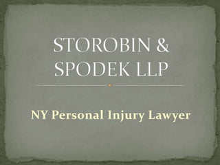 NY Personal Injury Lawyer
 