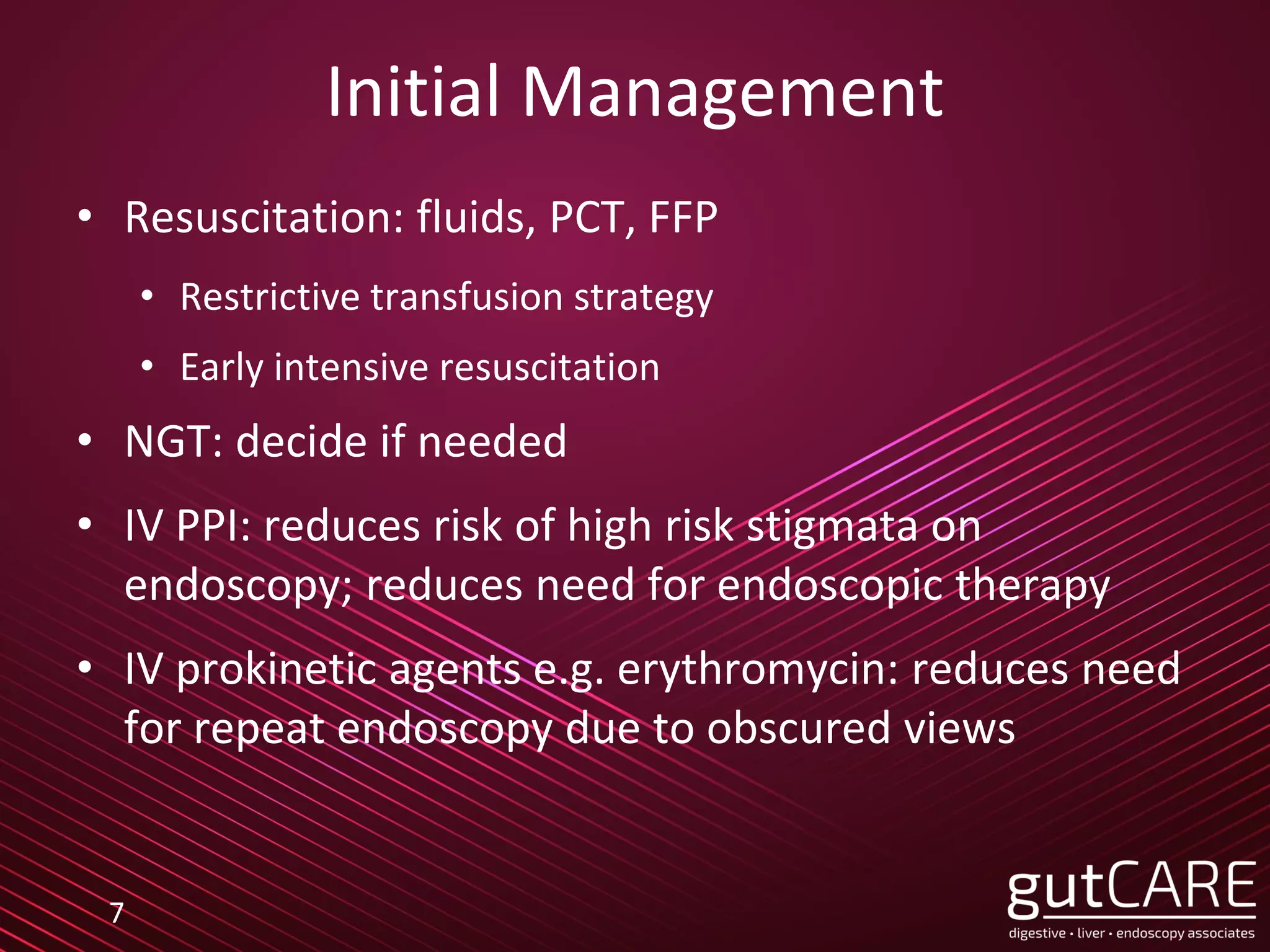 Endoscopic Hemostasis for Endoscopy Nurses PPT
