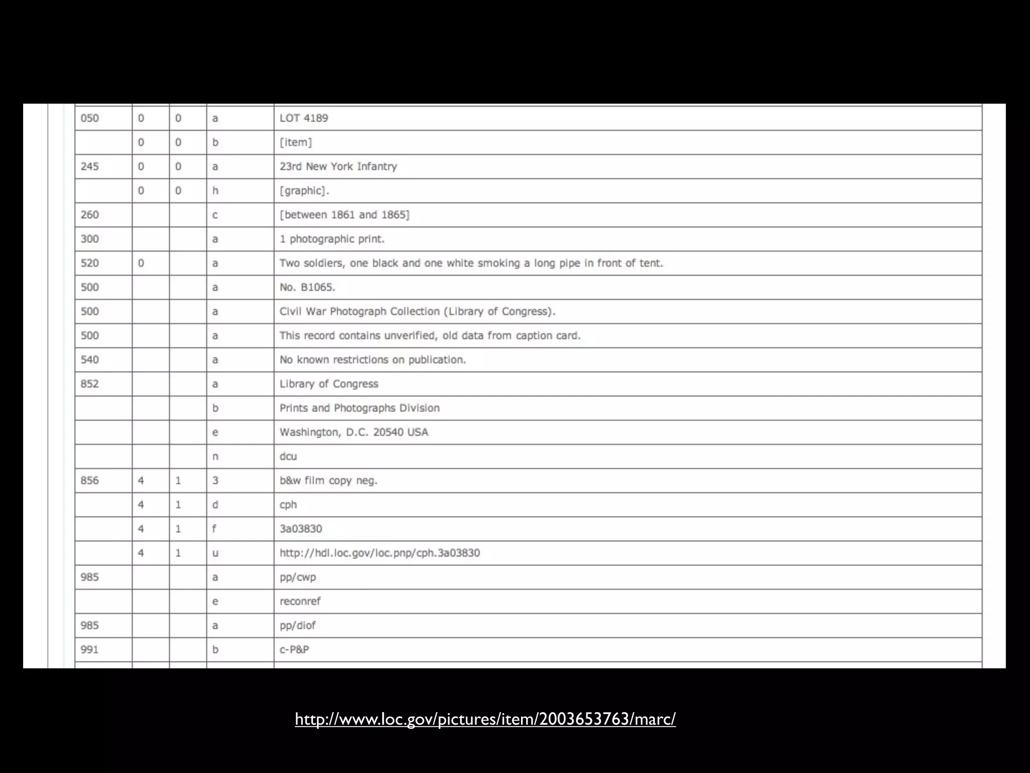 http://www.loc.gov/pictures/item/2003653763/marc/
 