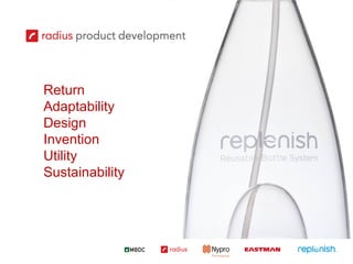 Return Adaptability Design  Invention Utility Sustainability 