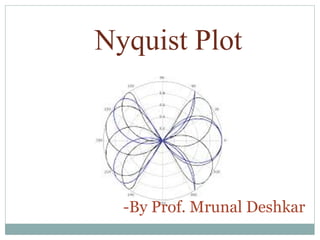 Nyquist Plot
-By Prof. Mrunal Deshkar
 