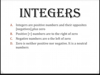 Real Numbers | PPTX