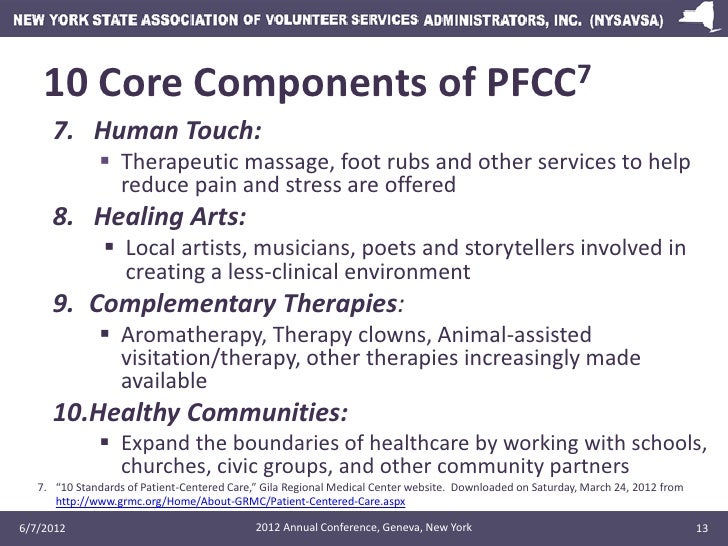 caring component in nursing