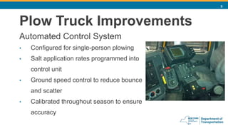 Salt Application Rates Road Salt Regional Perspective: New York State Success Stories | PPTX