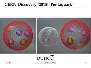 11 Jan 2017 Aqeel Akber (@AdmiralAkber) 40
CERN Discovery (2015): Pentaquark
DUUCC
 