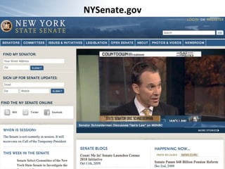 Governing Online: Using Drupal To Open Up The NY State Senate