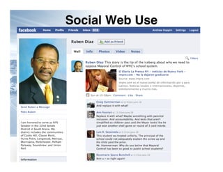 Social Web Use




http://flickr.com/photos/rocketqueen/1573565705/
 