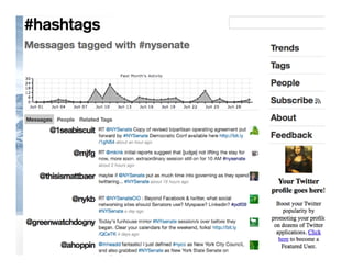 Intuitive, Accessible Data




  http://flickr.com/photos/rocketqueen/1573565705/
 