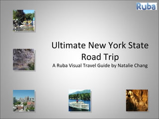 Ultimate New York State Road Trip A Ruba Visual Travel Guide by Natalie Chang 
