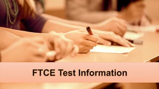 NYSTCE Test
Information
 