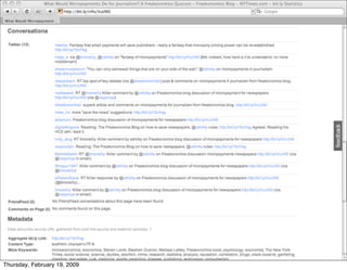 TimesOpen Keynote: Technology and the Future of the Newspaper