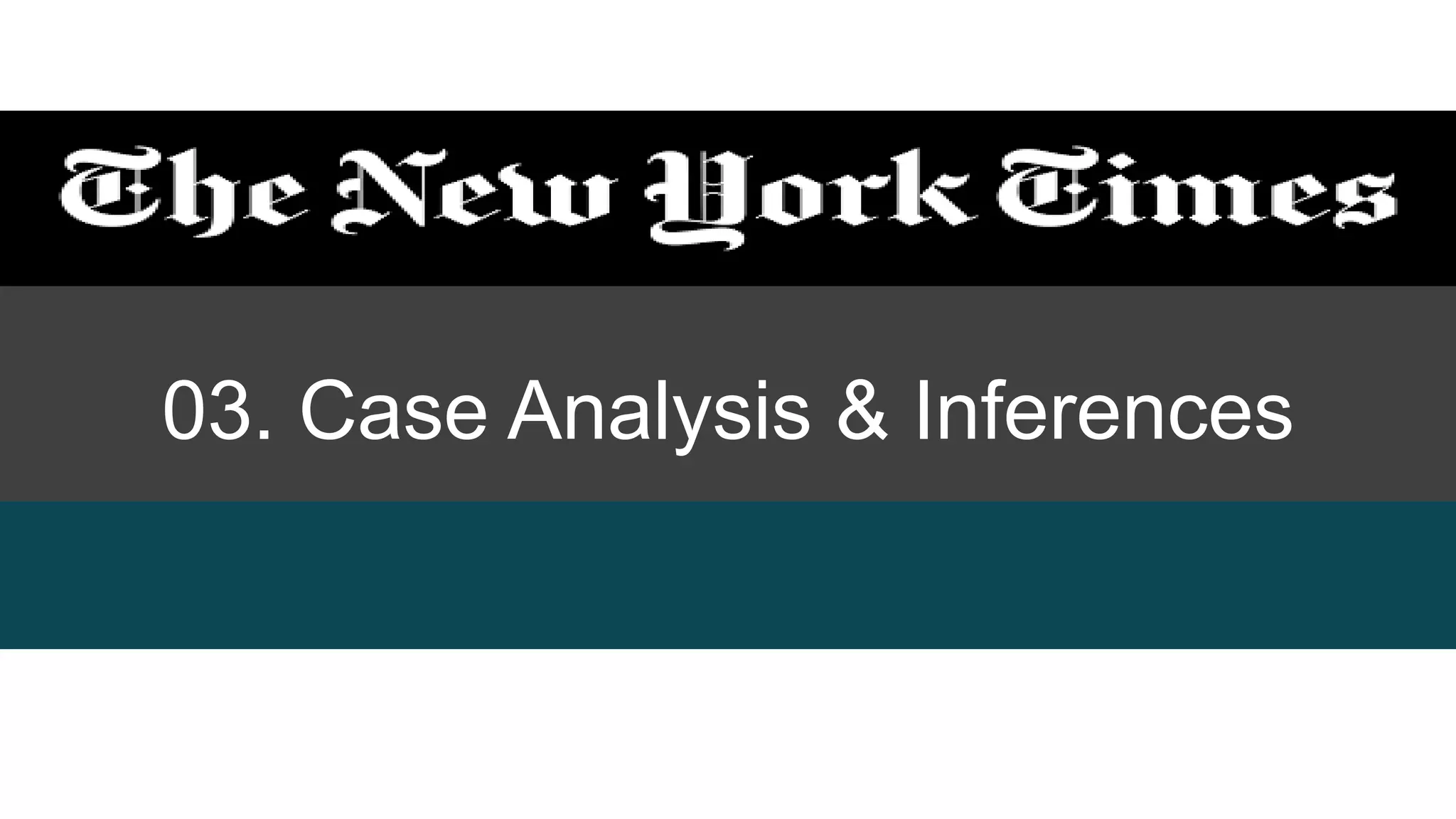 The New York Times Paywall Case Study PPT