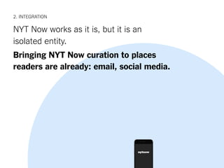 Creating NYT Now by The New York Times Slide 46
