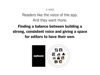 Creating NYT Now by The New York Times Slide 47