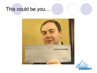 This could be you… 