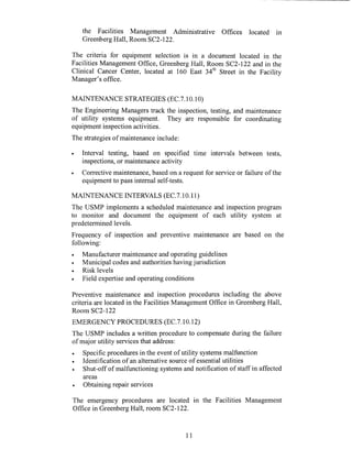 Nyu hospital utilities management plan | PDF