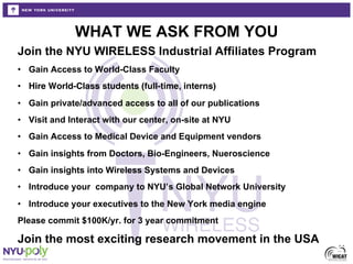 Nyu wireless presentation | PDF