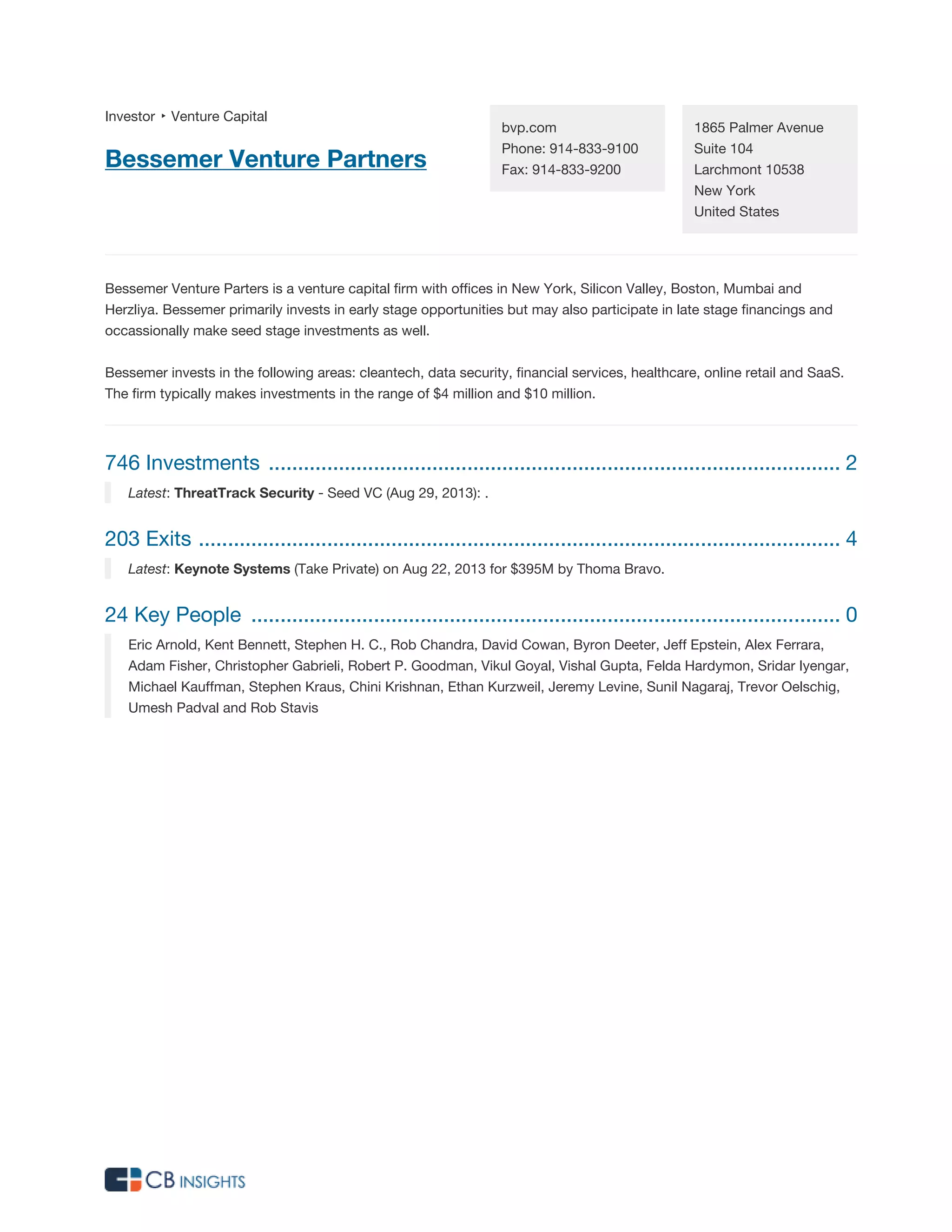 The New York Venture Capital Almanac | PDF