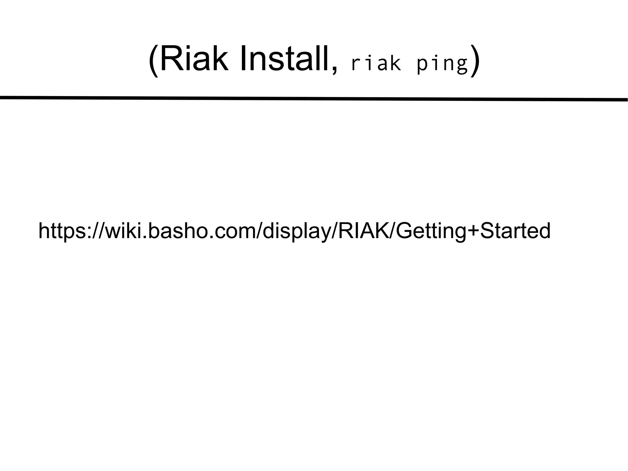 Kinds of No-SQL Key/Store 